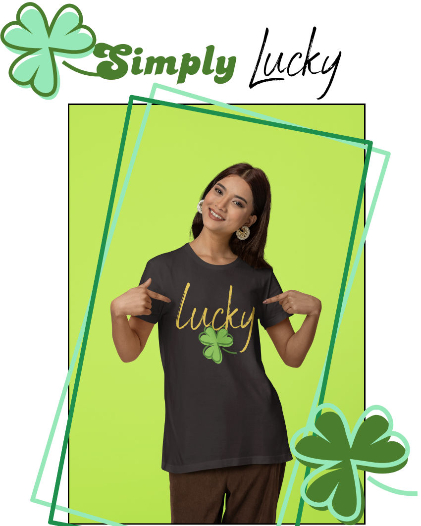 Lucky, St. Patricks Day, Ultra Cotton Tee