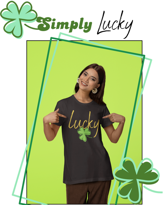 Lucky, St. Patricks Day, Ultra Cotton Tee