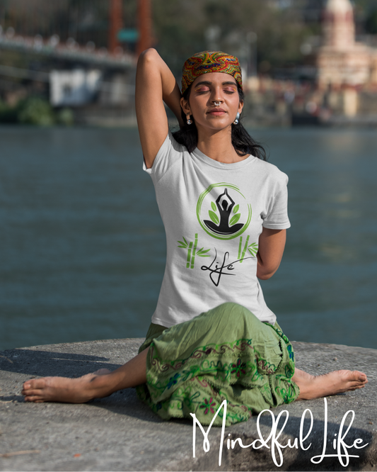 Introducing Our Mindful Life T-Shirt! - Yoga Aesthetic, Meditation Aesthetic, Mindful Life T Shirt, Mindfulness Shirt.