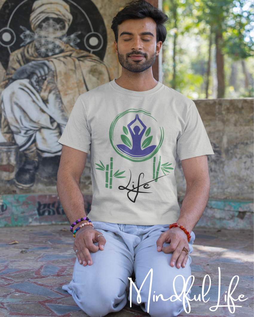 Introducing Our Mindful Life T-Shirt! - Yoga Aesthetic, Meditation Aesthetic, Mindful Life T Shirt, Mindfulness Shirt.